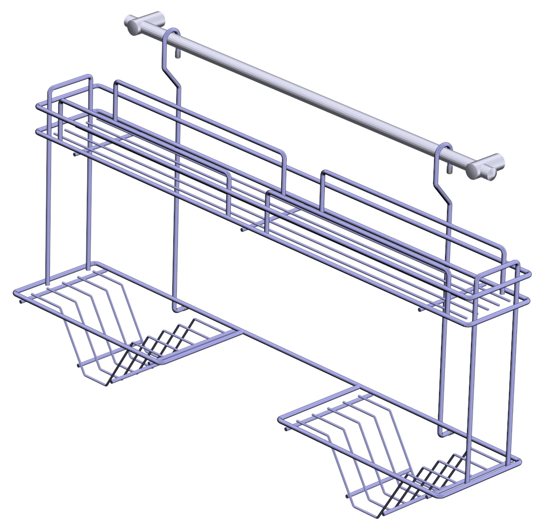 Viseći nosač čaša i šolja