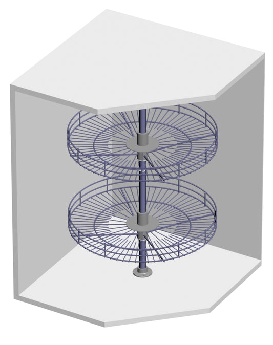 Ugaona okretna mreža pun krug 550mm