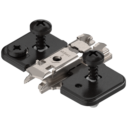 Montažna pločica za šarke Blum CLIP TOP EXPANDO H=0 Onyx – 174H7100E