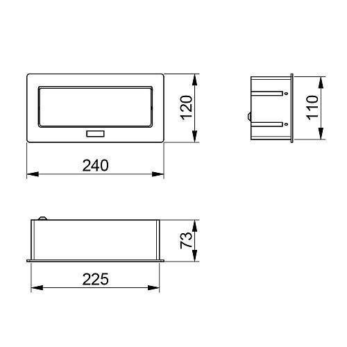 TELEBLOK - SOFT 2XUSB ALUMINIJUM