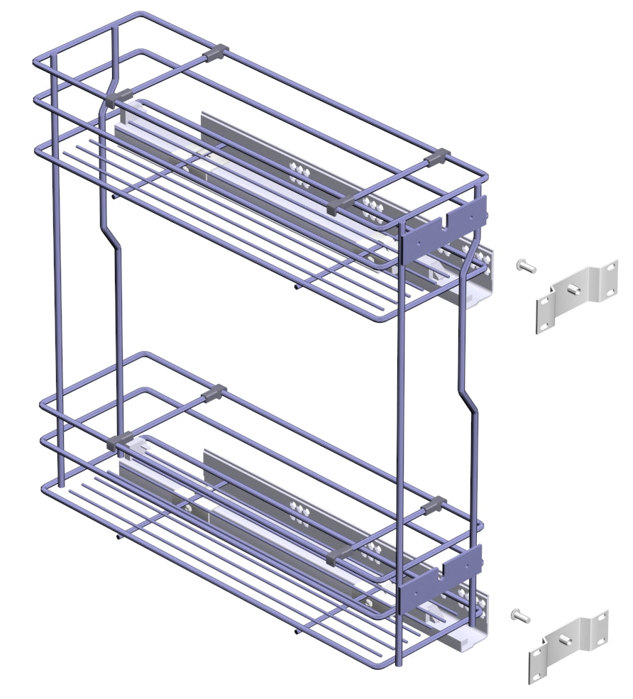 Ekskluziv bočna fioka 200mm