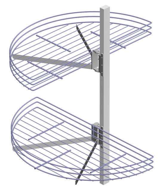 Ugaona okretna mreža pola kruga 450mm