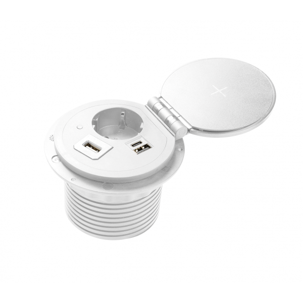 EL.UTIČNICA CHARGER PLUS BELA