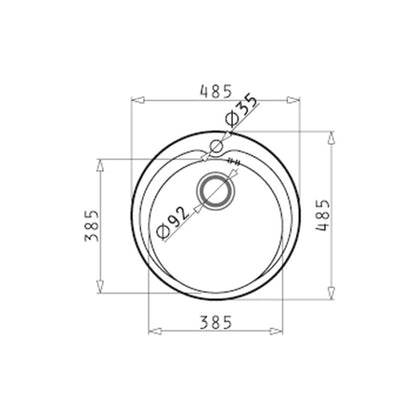 Sudopera Pyramis – Kiba fi 385x163mm